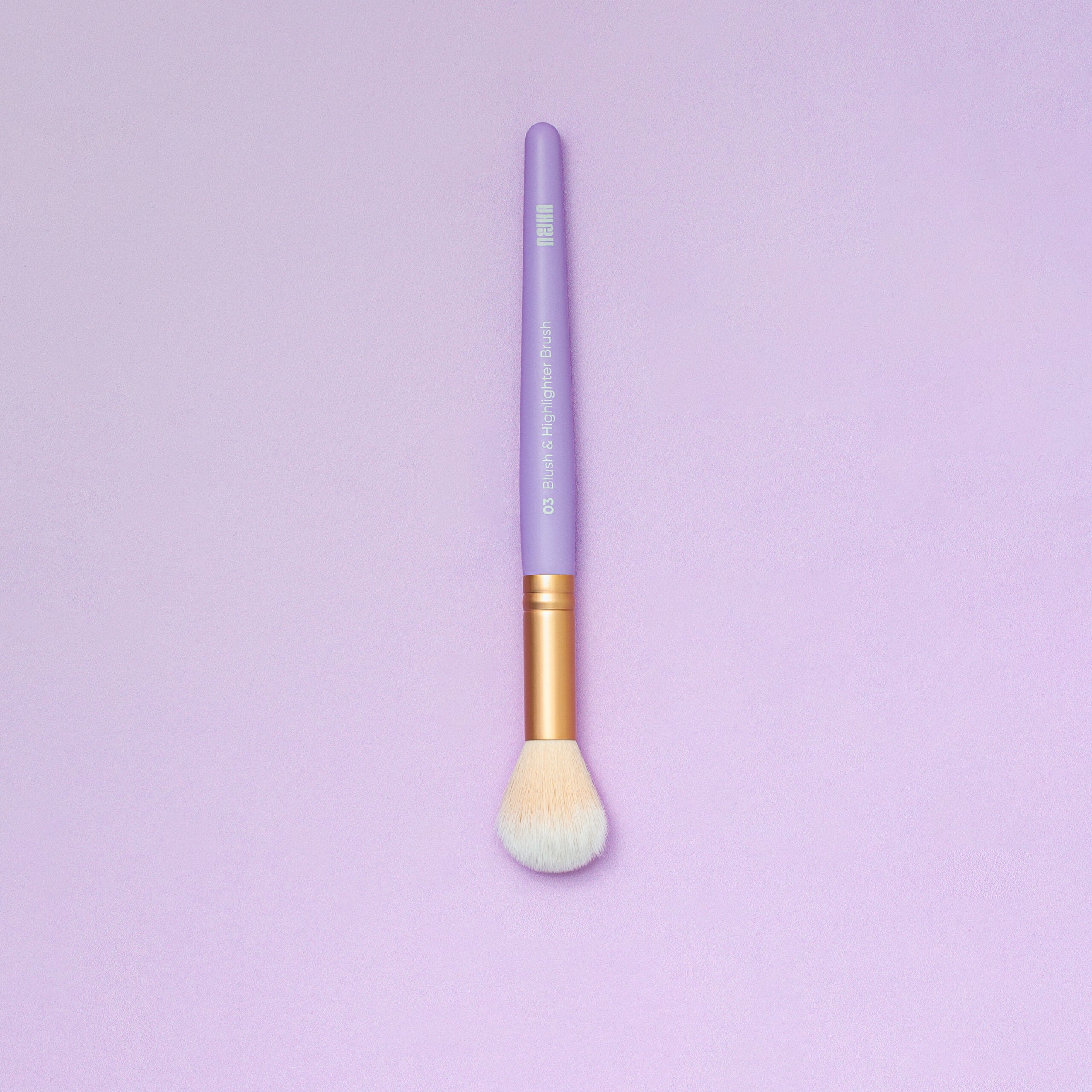 NEJHA BLUSH & HIGHLIGHTER BRUSH PENNELLO FONDOTINTA OBBLIQUO 03
