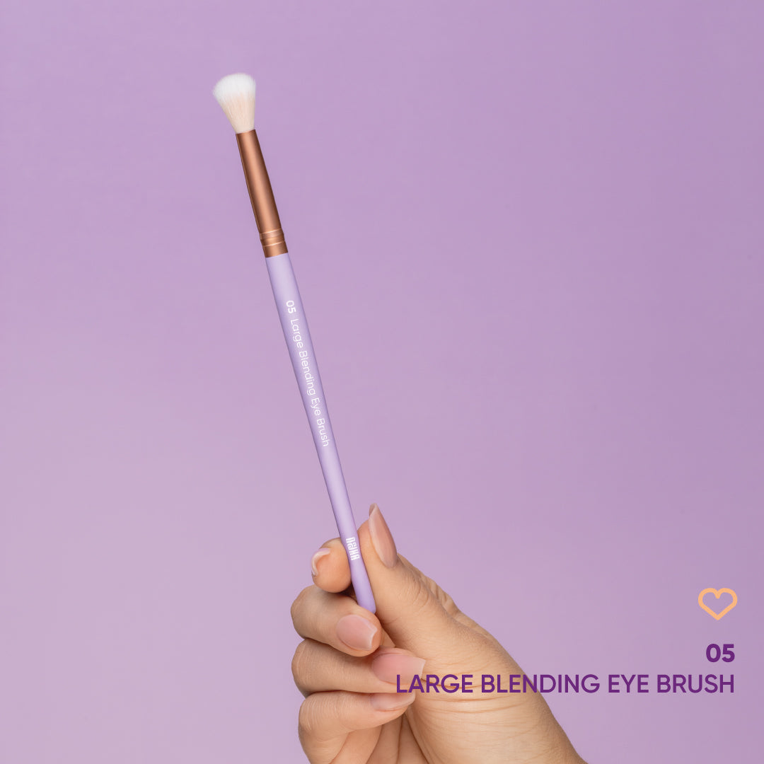 NEJHA LARGE BLENDING EYE BRUSH PENNELLO OCCHI PER SFUMATURA LARGO 05