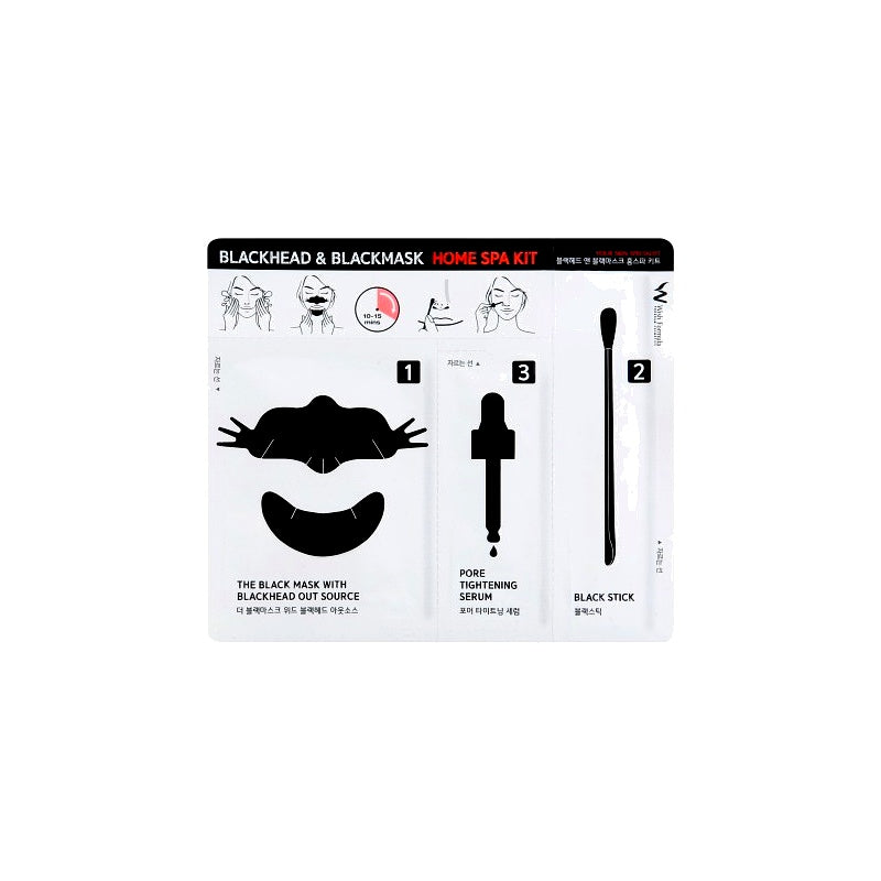 WISH FORMULA BLACKHEAD & BLACKMASK HOME SPA KIT