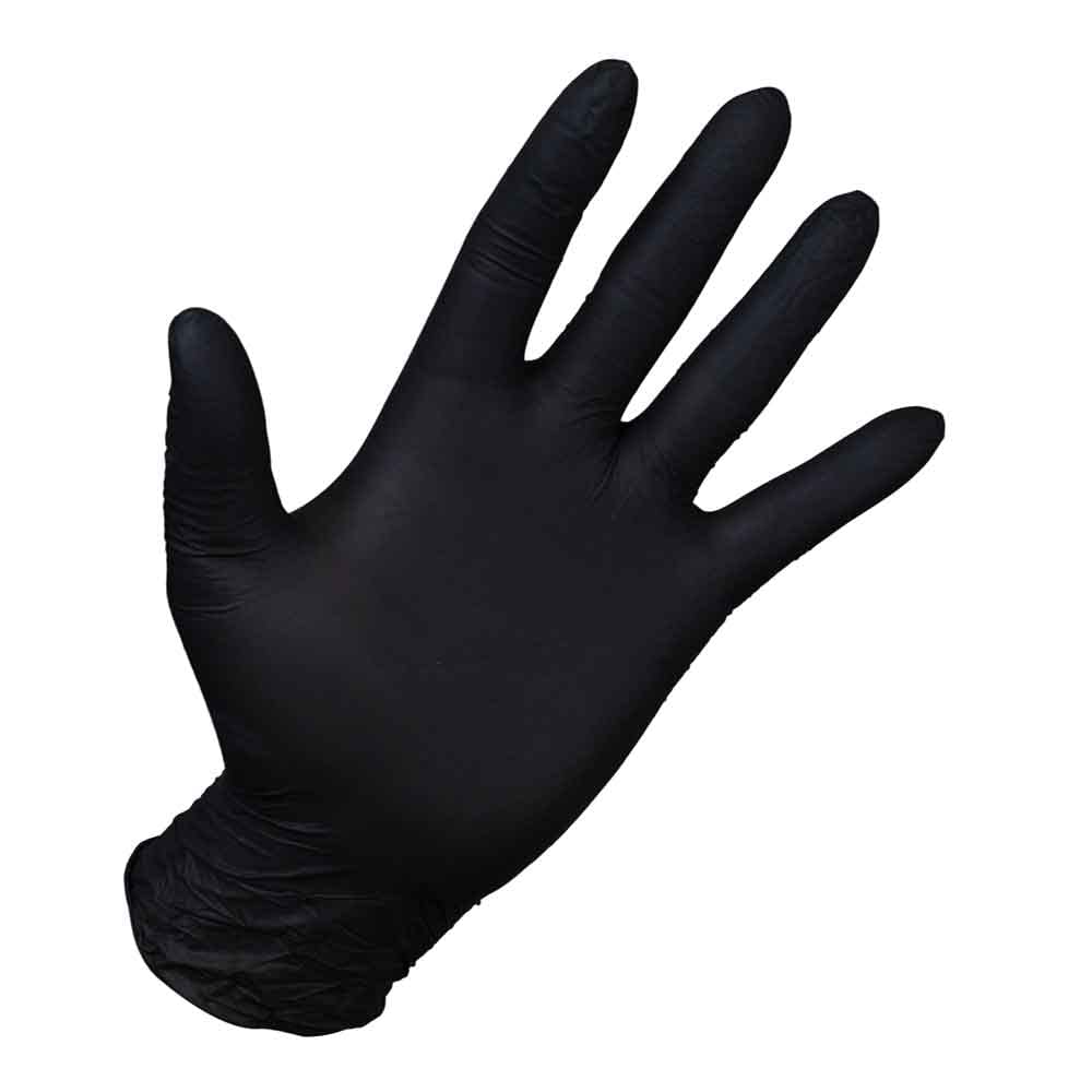 AXIMA WALKING GUANTI NITRILE NERO 3,5GR. 100PZ