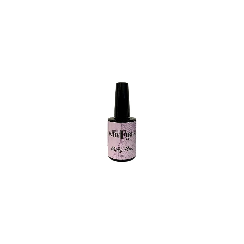 NAILS&BEAUTY LIQUID ACRYFIBER MILKY PINK 15ML