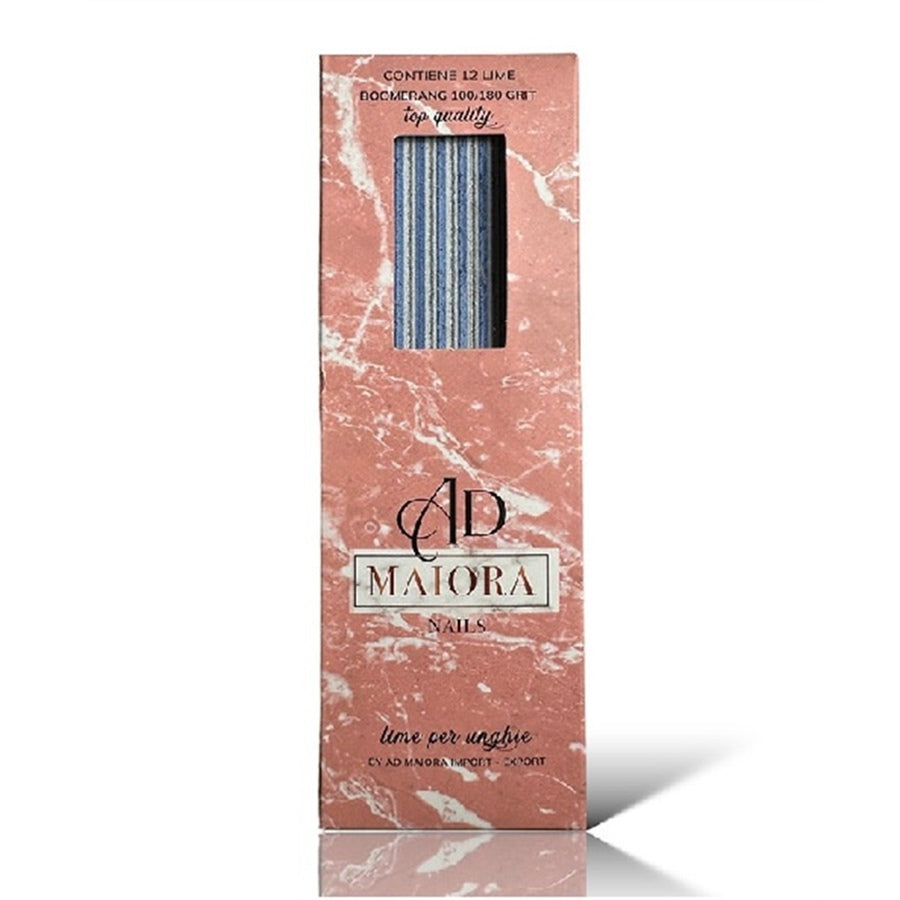 AD MAIORA LIME BOOMERANG 100/180 GRIT TOP QUALITY 12PZ