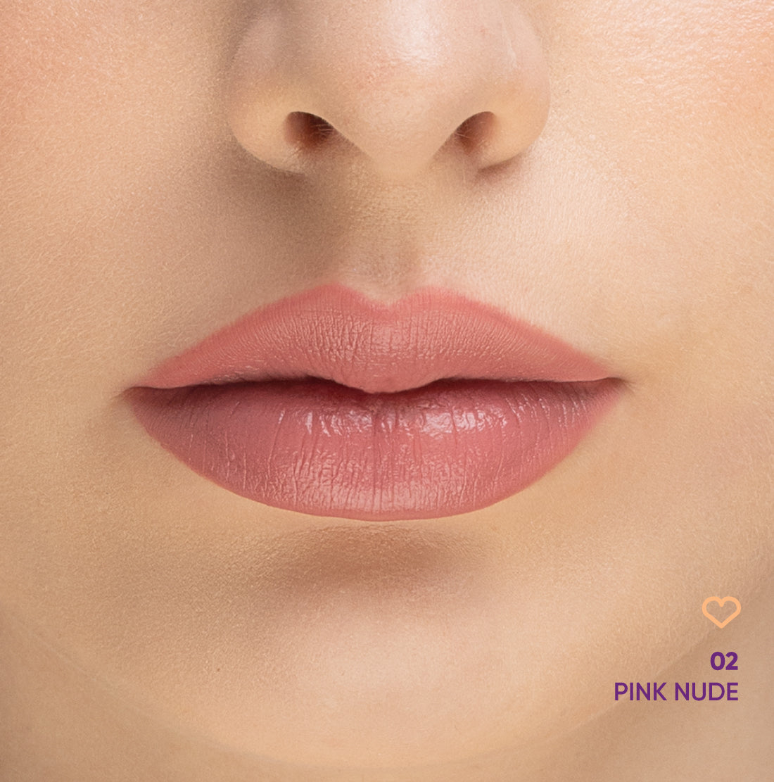 NEJHA LIP OSSESSION ROSSETTO CREMOSO 02 PINK NUDE