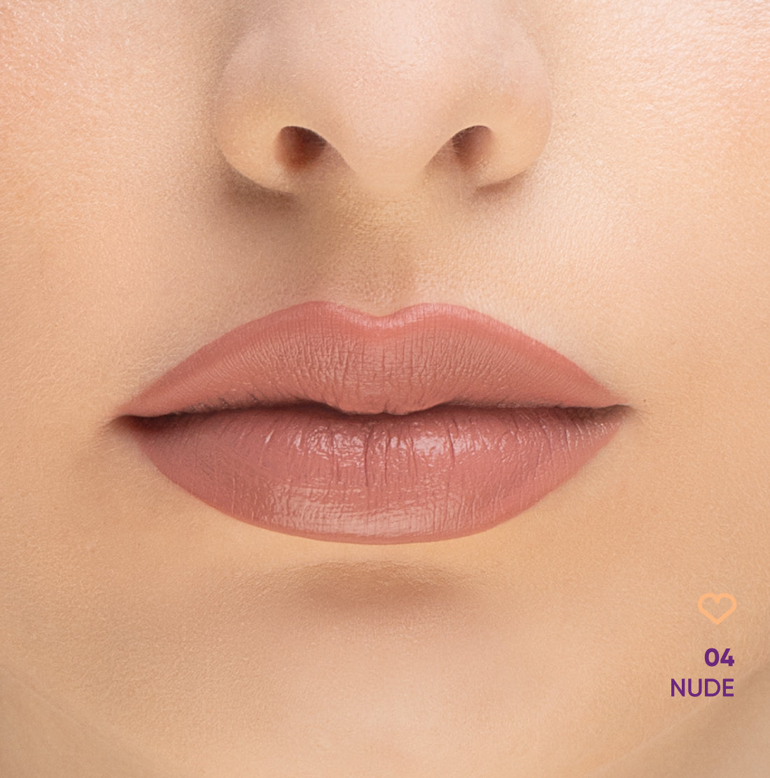 NEJHA LIP OSSESSION ROSSETTO CREMOSO 04 NUDE