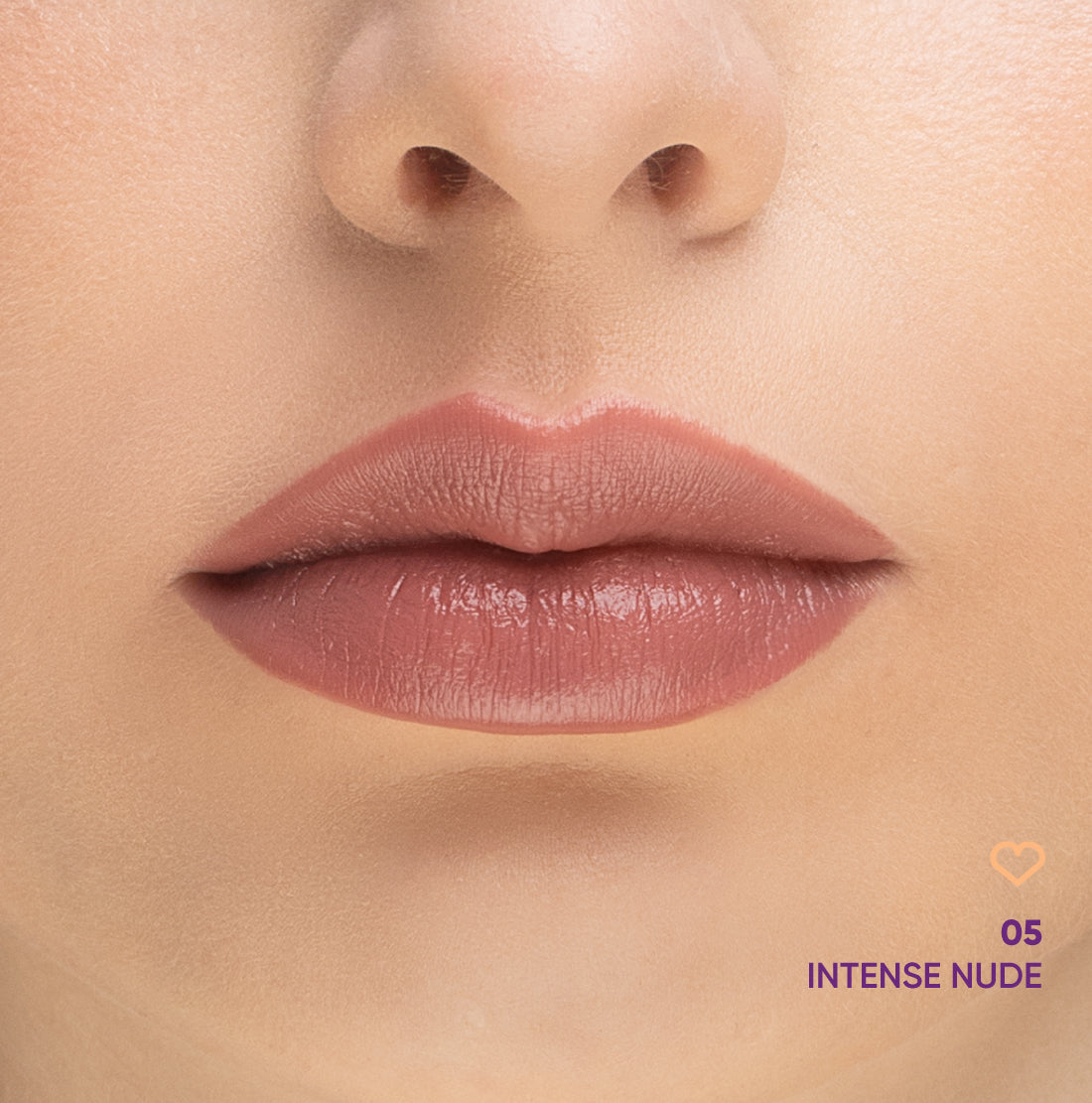 NEJHA LIP OSSESSION ROSSETTO CREMOSO 05 INTENSE NUDE