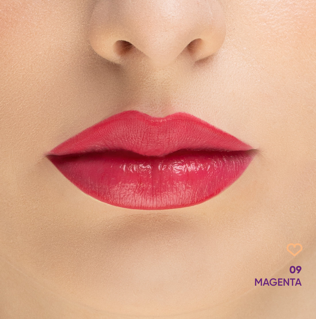 NEJHA LIP OSSESSION ROSSETTO CREMOSO 09 MAGENTA