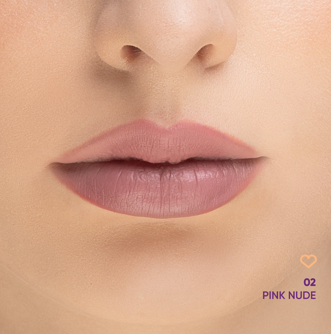 NEJHA LIP PHORIA ROSSETTO LIQUIDO MATT 02 PINK NUDE