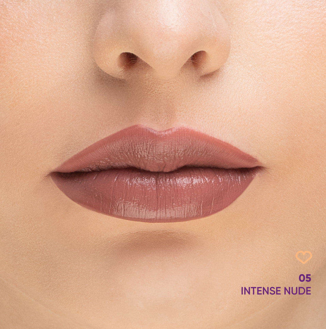 NEJHA LIP PHORIA ROSSETTO LIQUIDO MATT 05 INTENSE NUDE