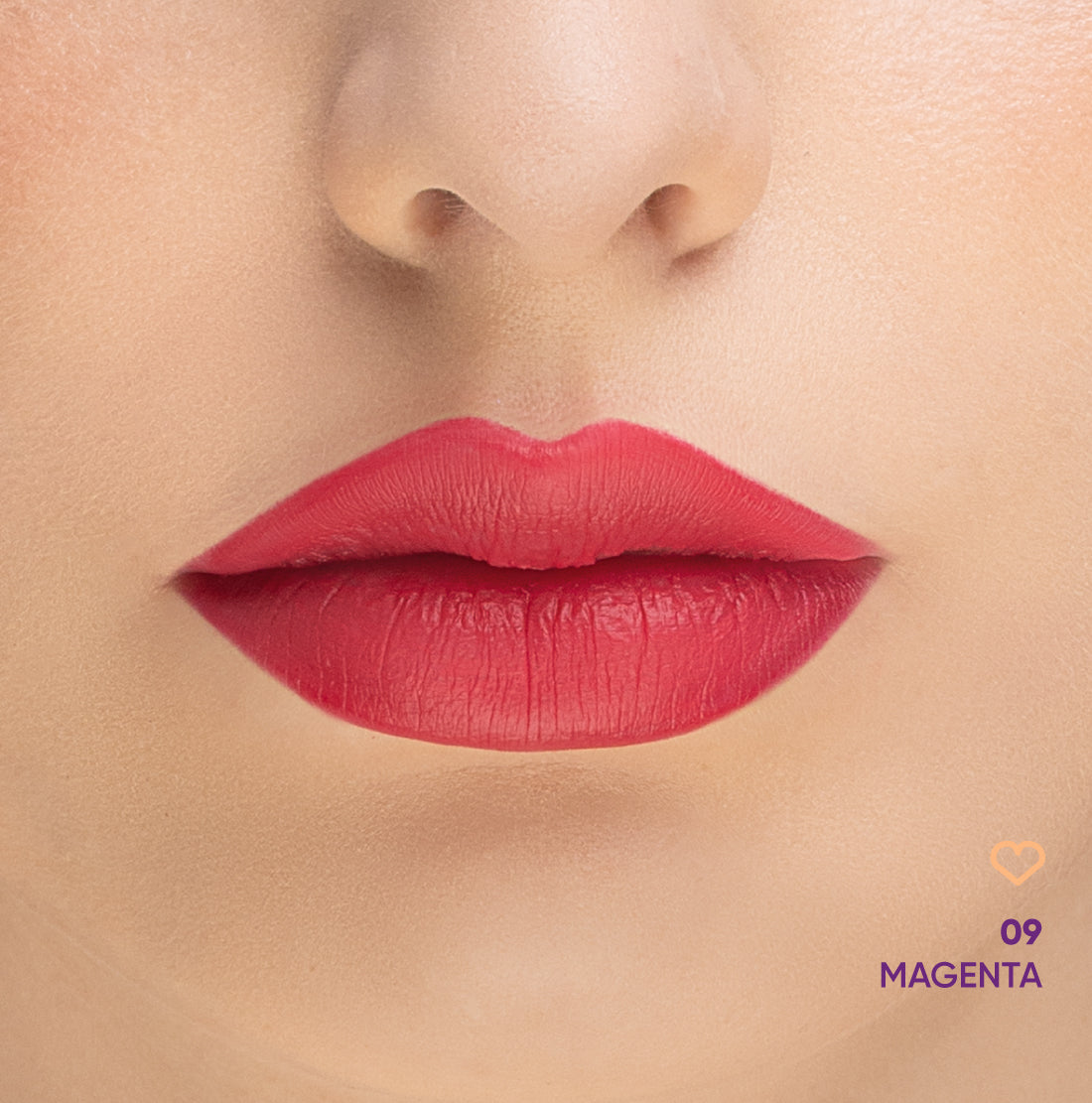 NEJHA LIP PHORIA ROSSETTO LIQUIDO MATT 09 MAGENTA