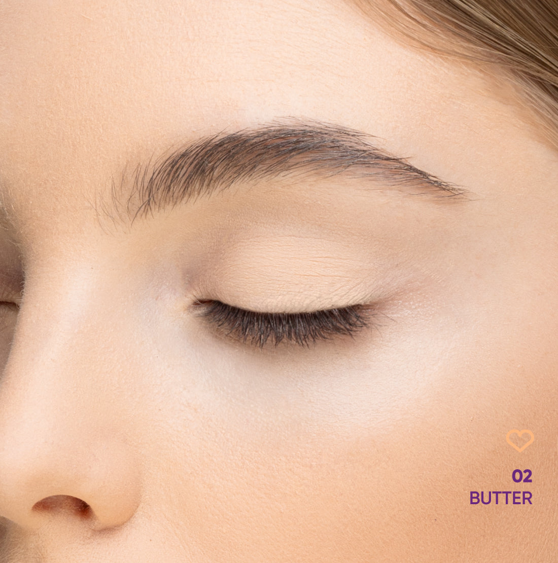 NEJHA PARTNER IN EYE OMBRETTO IN POLVERE 02 BUTTER