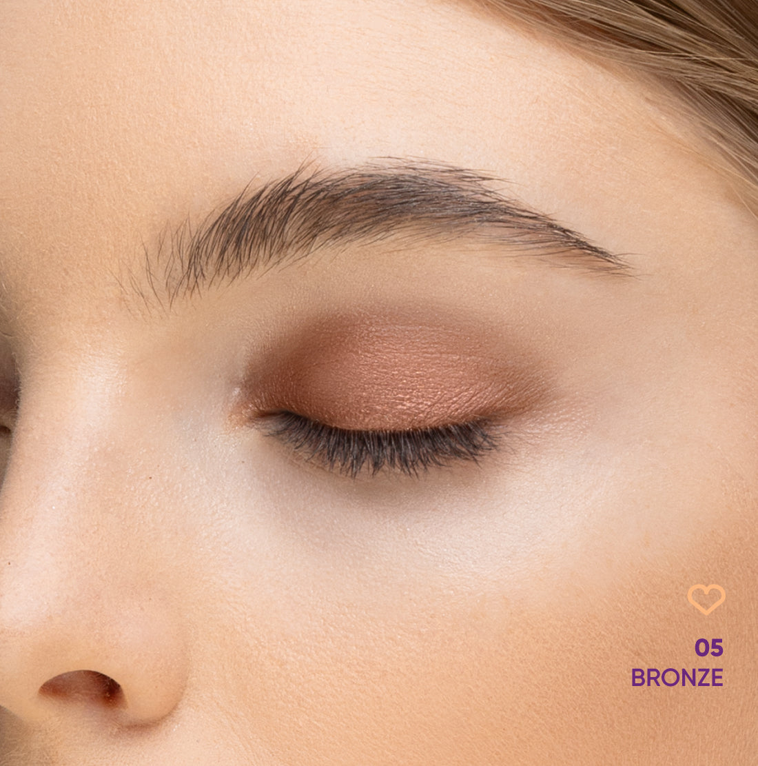 NEJHA PARTNER IN EYE OMBRETTO IN POLVERE 05 BRONZE