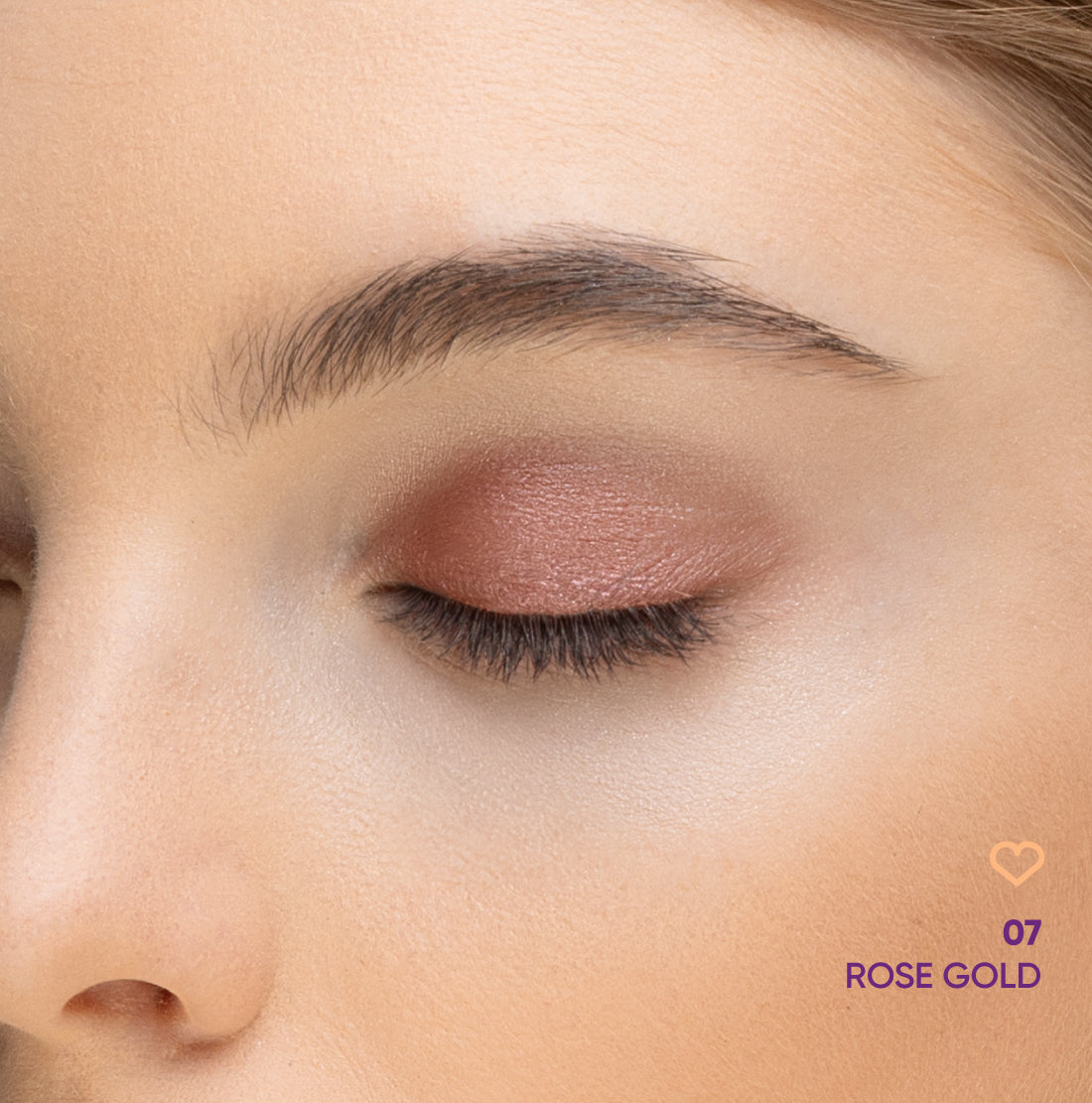 NEJHA PARTNER IN EYE OMBRETTO IN POLVERE 07 ROSE GOLD