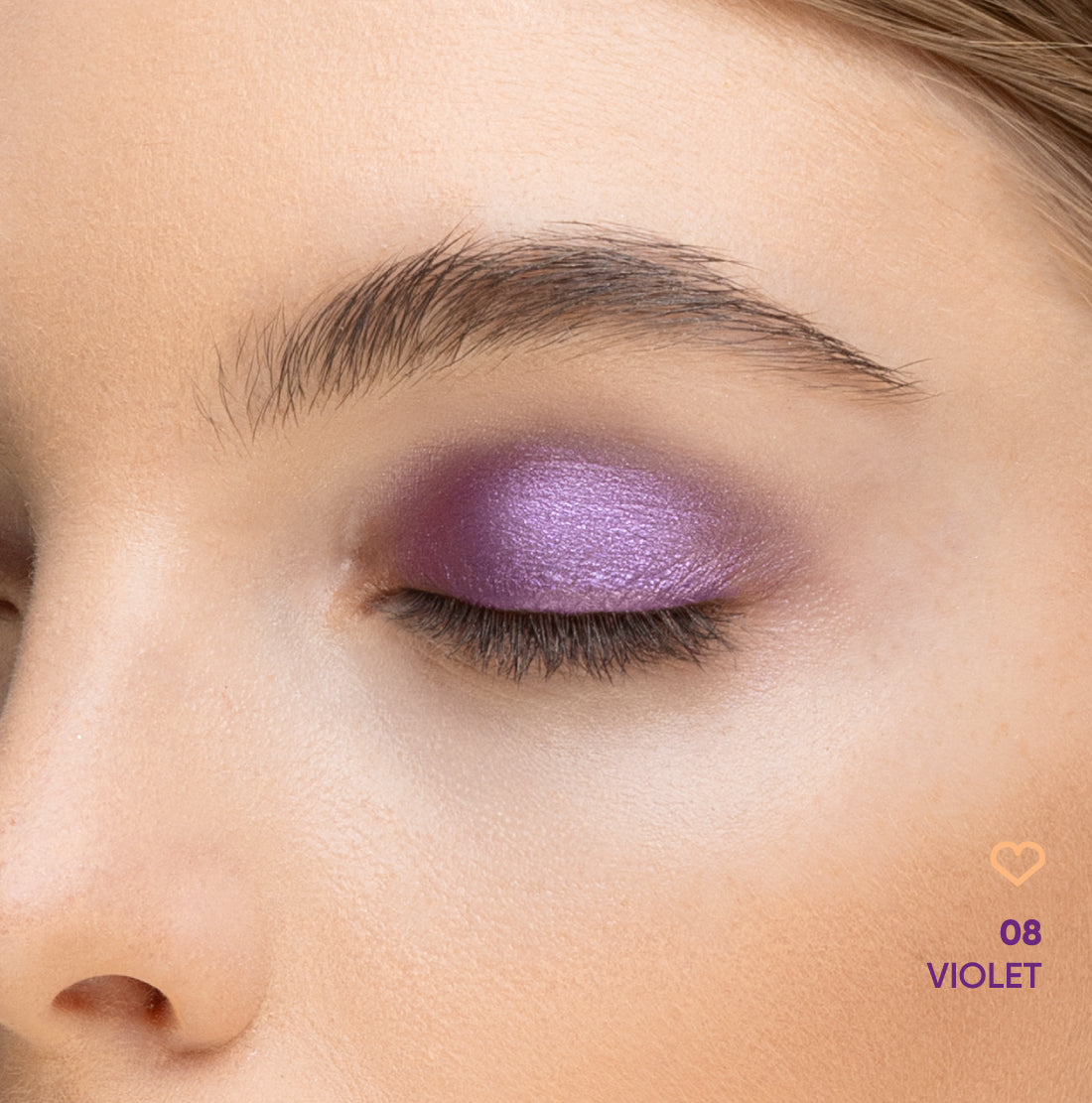 NEJHA PARTNER IN EYE OMBRETTO IN POLVERE 08 VIOLET