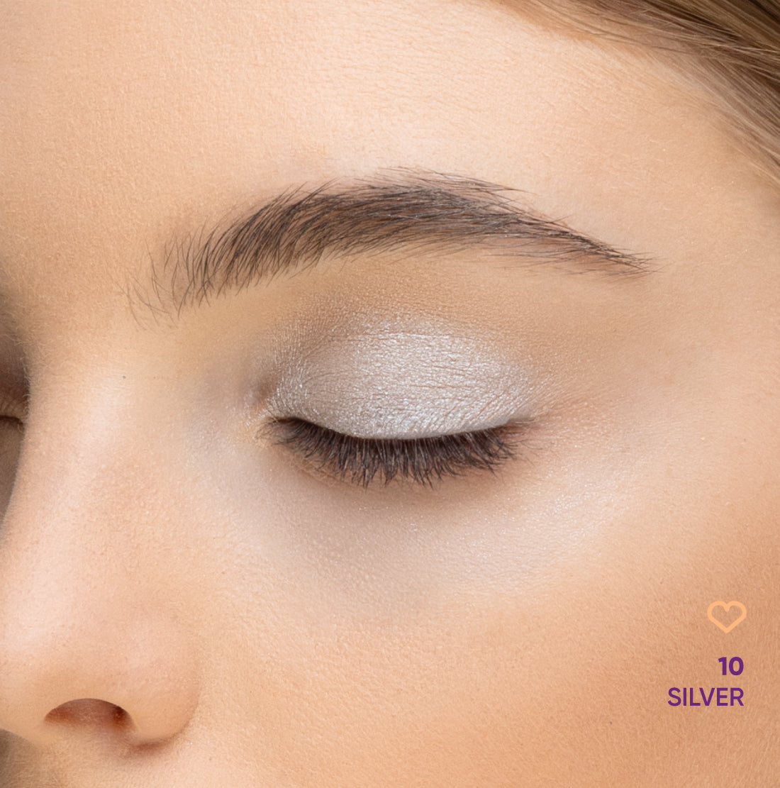 NEJHA PARTNER IN EYE OMBRETTO IN POLVERE 10 SILVER