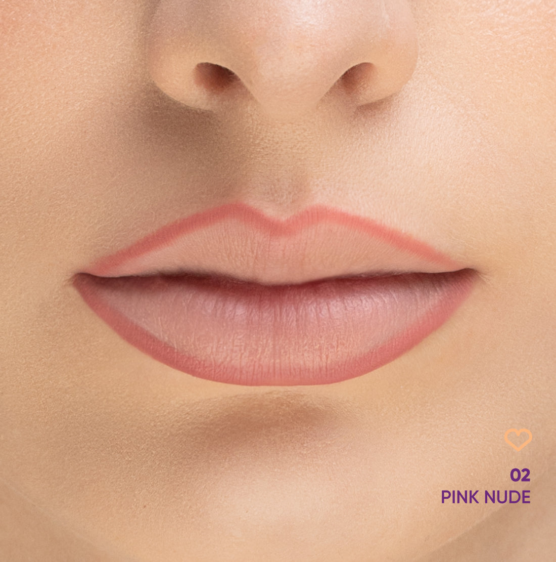 NEJHA LIP OSSESSION PENCIL MATITA LABBRA 02 PINK NUDE