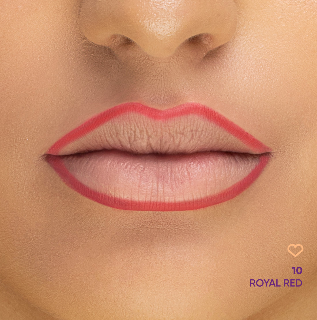 NEJHA LIP OSSESSION PENCIL MATITA LABBRA 10 ROYAL RED