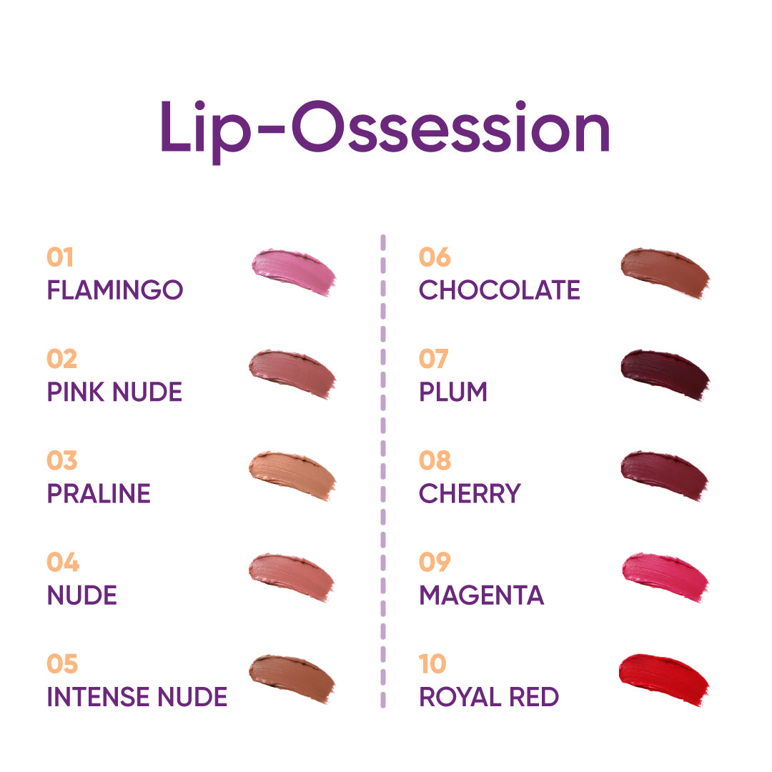 NEJHA LIP OSSESSION ROSSETTO CREMOSO 02 PINK NUDE