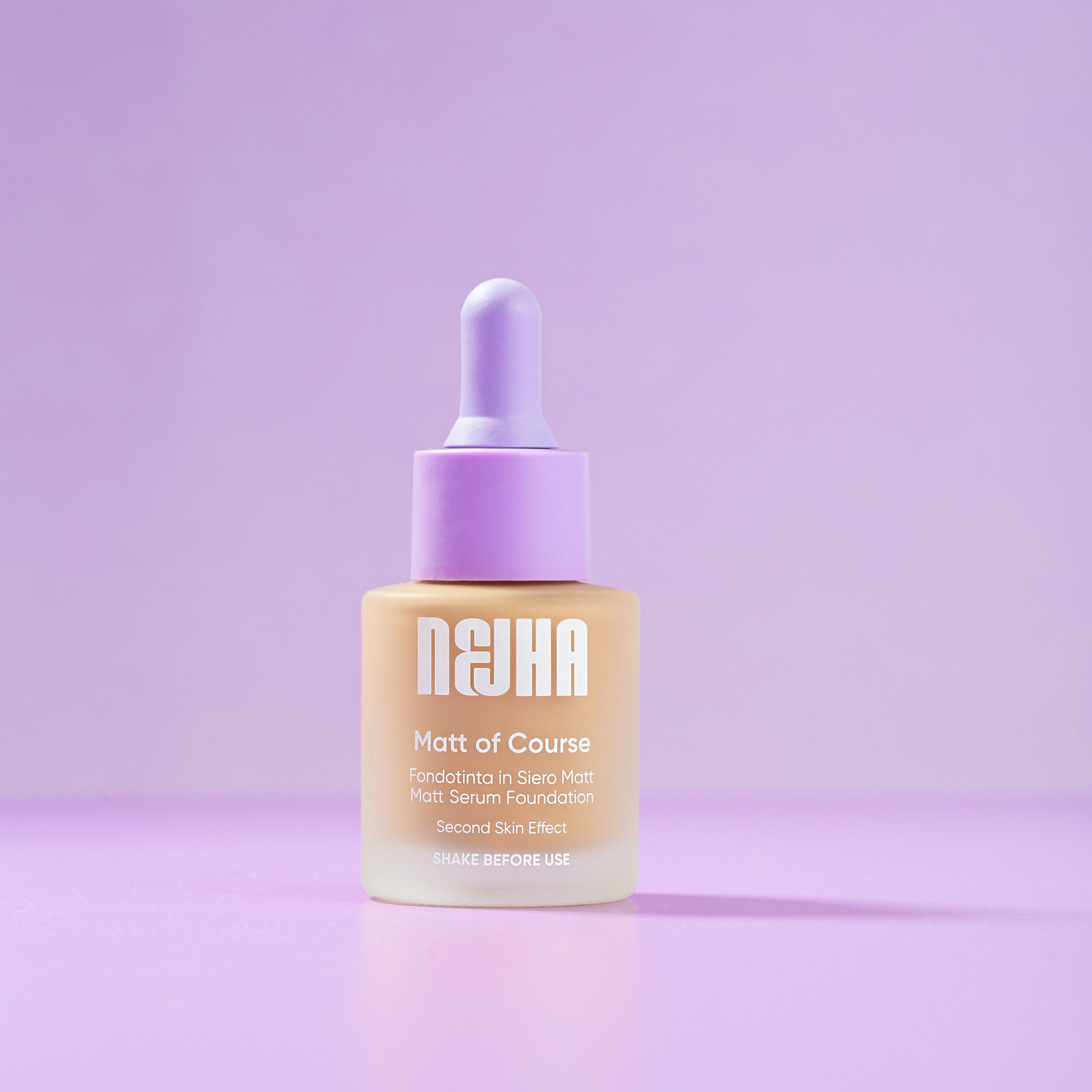 NEJHA MATT OF COURSE FONDOTINTA P07 HAZELNUT