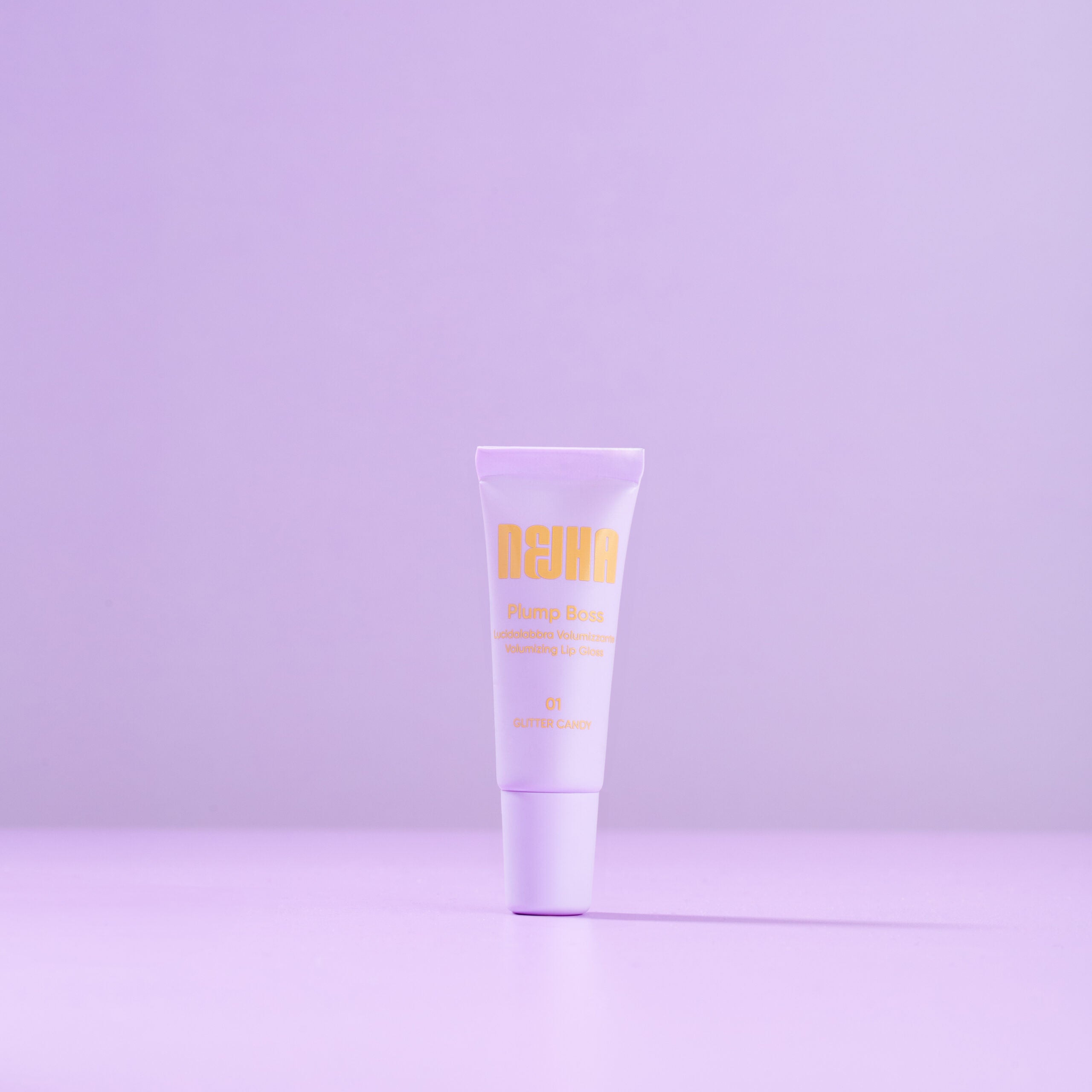 NEJHA PLUMP BOSS LUCIDA LABBRA VOLUMIZZANTE 01 GLITTER CANDY