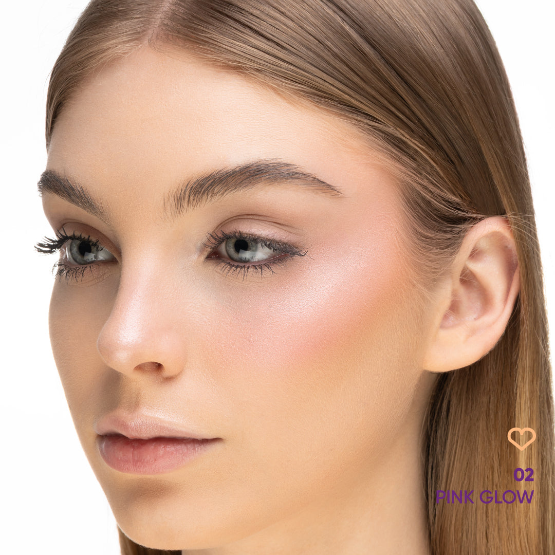 NEJHA SHINE PLEASE ILLUMINANTE IN POLVERE 02 PINK GLOW