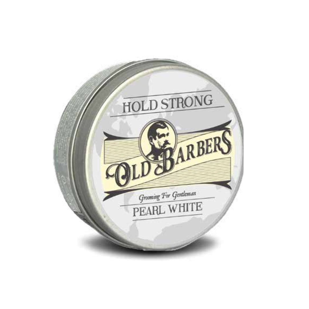OLD BARBER CERA PEARL WHITE EXTRA STRONG 100ML