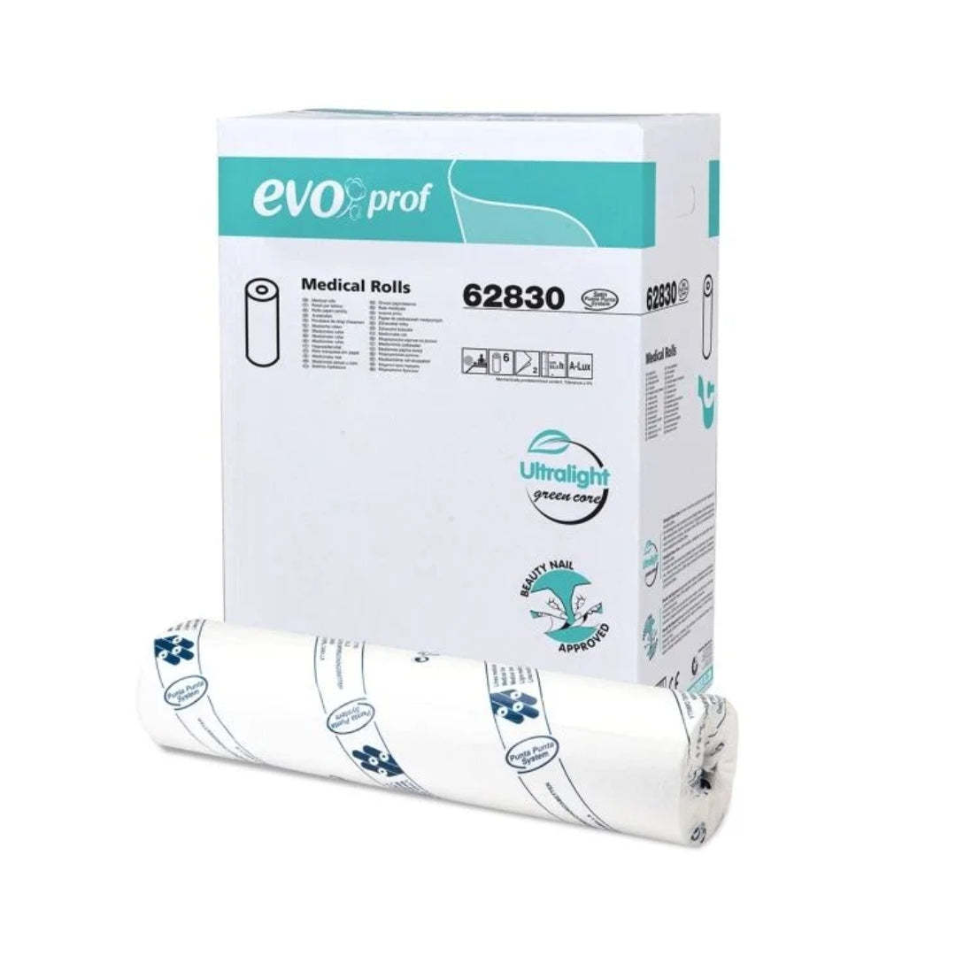 EVO ROTOLO PER LETTINO DOPPIO VELO PUNTINATO 60CM X 80MT
