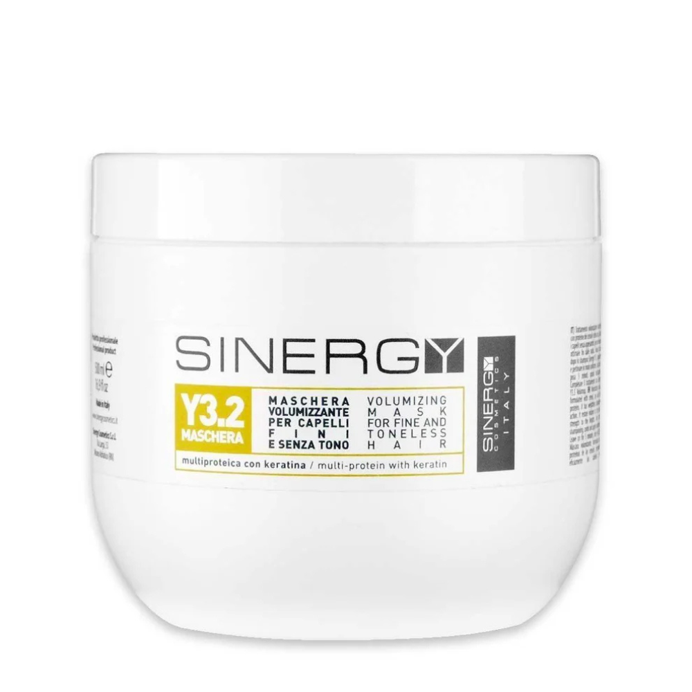 SINERGY Y3.2 MASCHERA VOLUMIZZANTE PER CAPELLI FINI 500ML