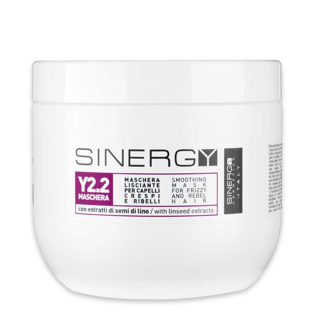 SINERGY Y2.2 MASCHERA CAPELLI SECCHI E RIBELLI 500ML