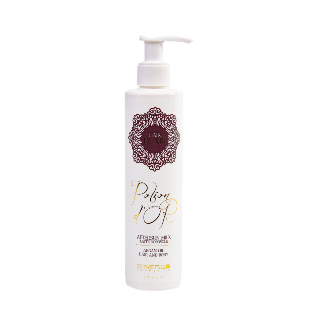 SINERGY POTION D'OR LATTE DOPOSOLE ALL'ARGAN CAPELLI E CORPO 250ML