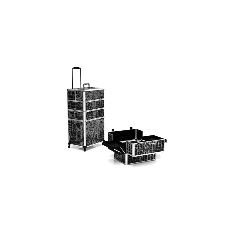 MELCAP TROLLEY MOOVING NERO 3 SCOMPARTI