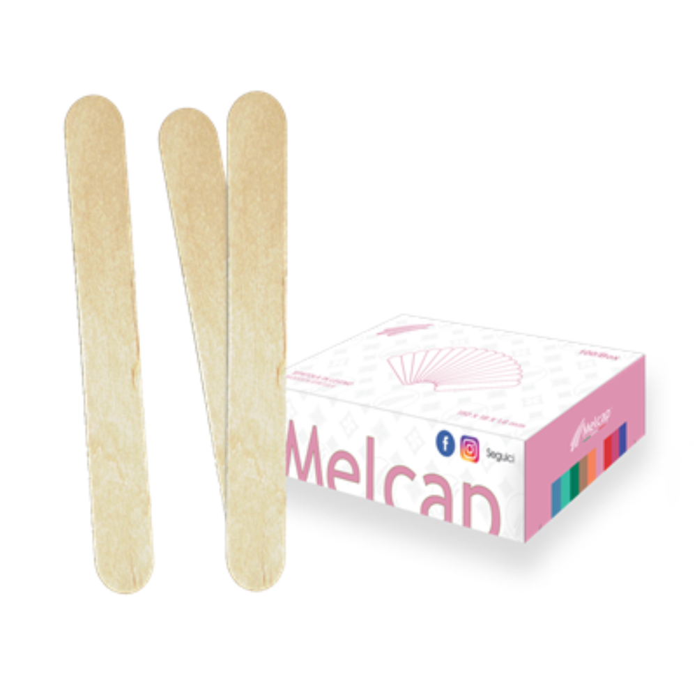 MELCAP SPATOLE LEGNO MONOUSO 150PZ