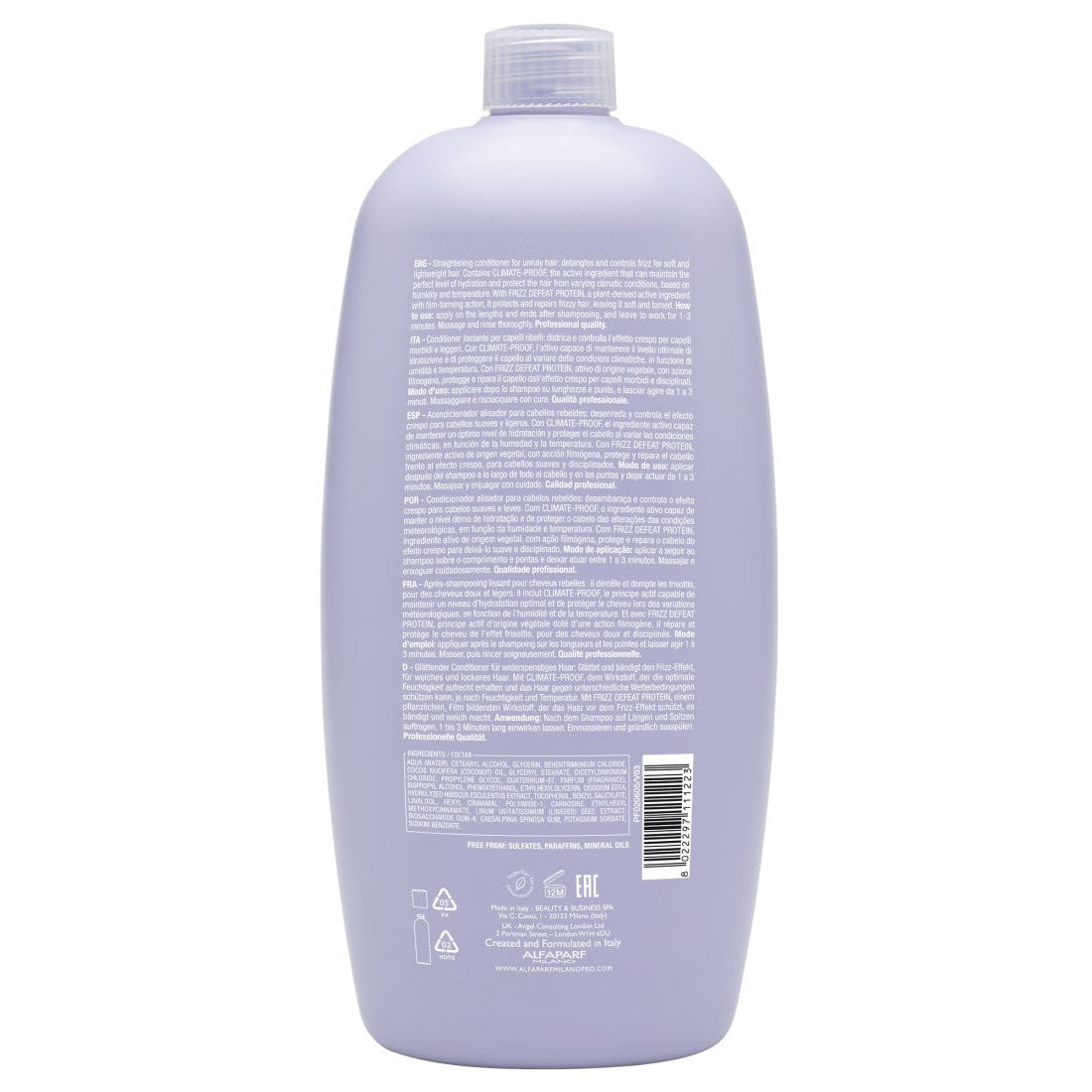 ALFAPARF SEMI DI LINO SHAMPOO DELICATO LISCIANTE 1000ML
