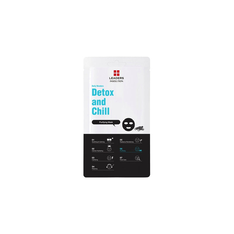 LEADERS DETOX AND CHILL MASK TESSUTO 25ML