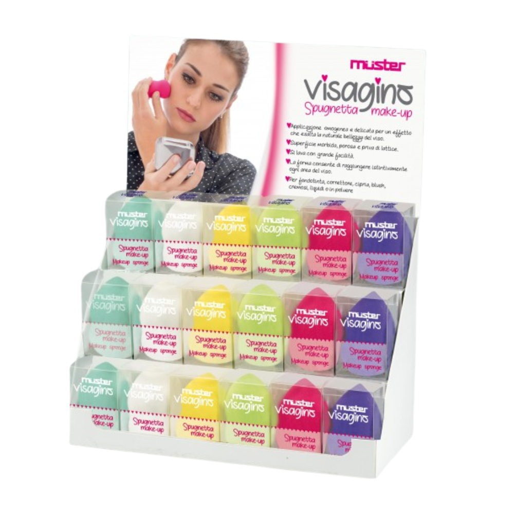 MUSTER SPUGNETTA MAKE-UP VISAGINO ART. 71066