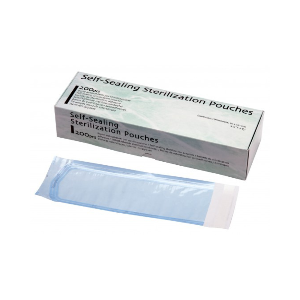 MUSTER BUSTE AUTOSIGILLANTI STERILI 90X250MM 200PZ ART.1005