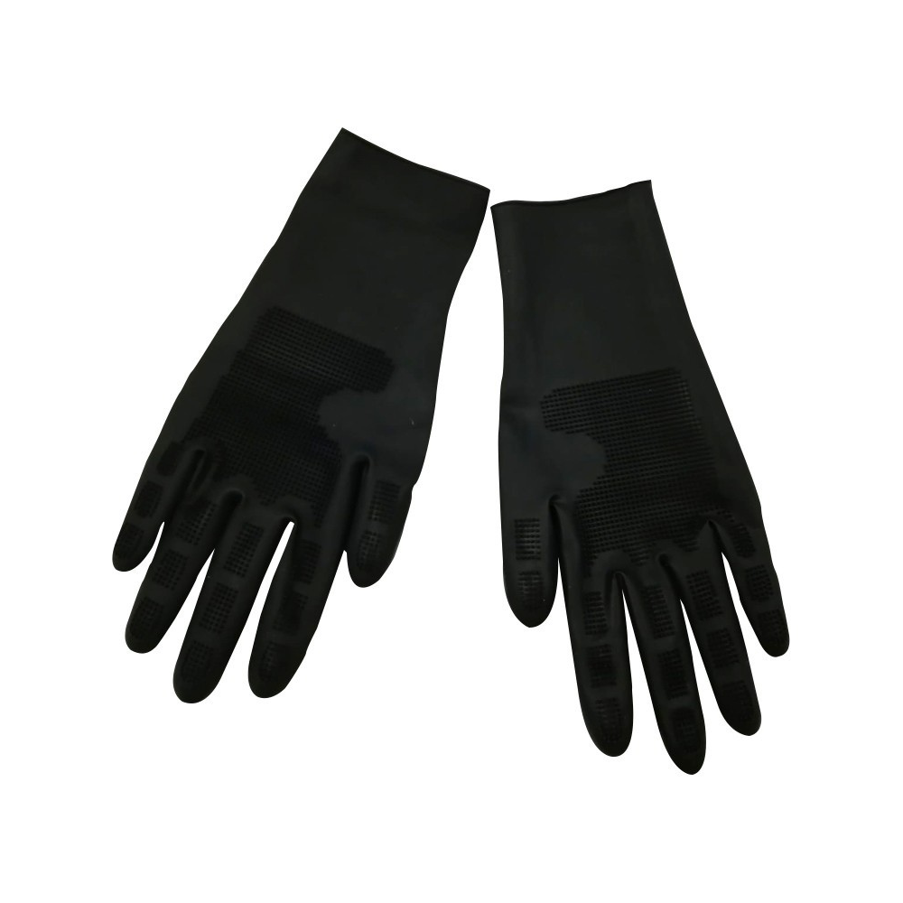 GUANTI IN SILICONE NERO 2PZ MUSTER