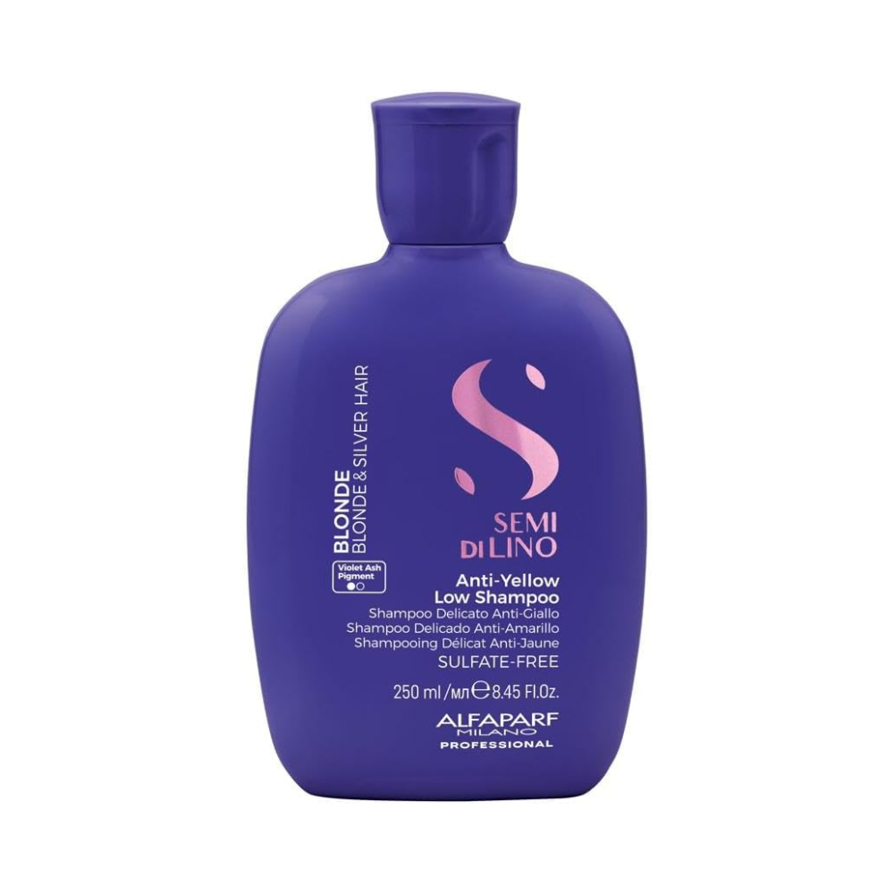 ALFAPARF SEMI DI LINO SHAMPOO ANTI YELLOW 250ML
