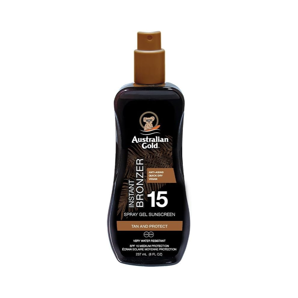 AG SPRAY GEL BRONZER SPF15 237ML AGCF25048