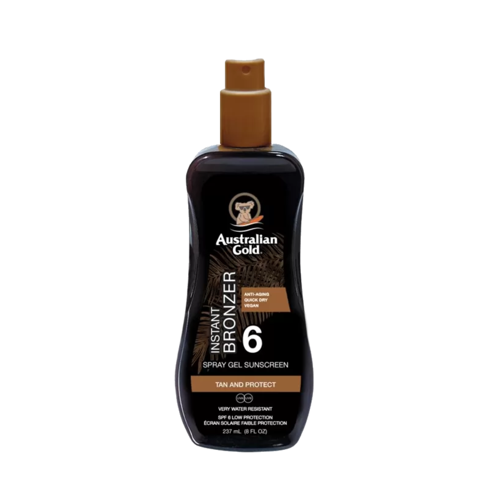 AG INSTANT BRONZER SPRAY GEL SPF6 237ML AGCF25072