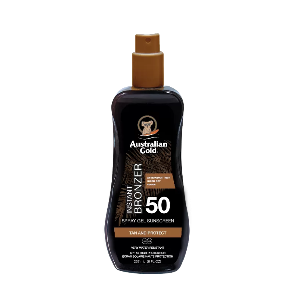 AG INSTANT BRONZER SPRAY GEL SPF50 237ML AGCF25097