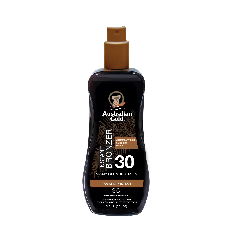 AG INSTANT BRONZER SPRAY GEL SPF30 237ML AGCF25049