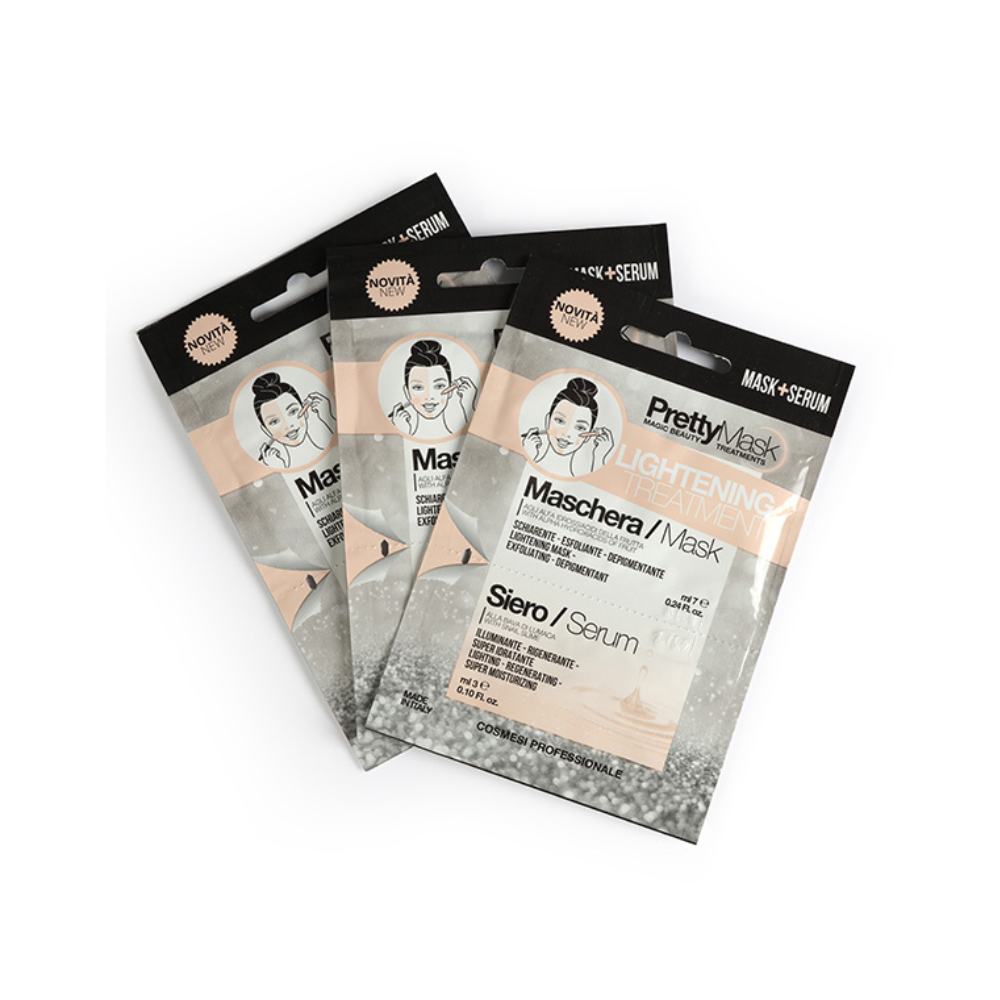 PRETTY MASK MASCHERA BICOMPONENTE 7+3ML LIGHTENING