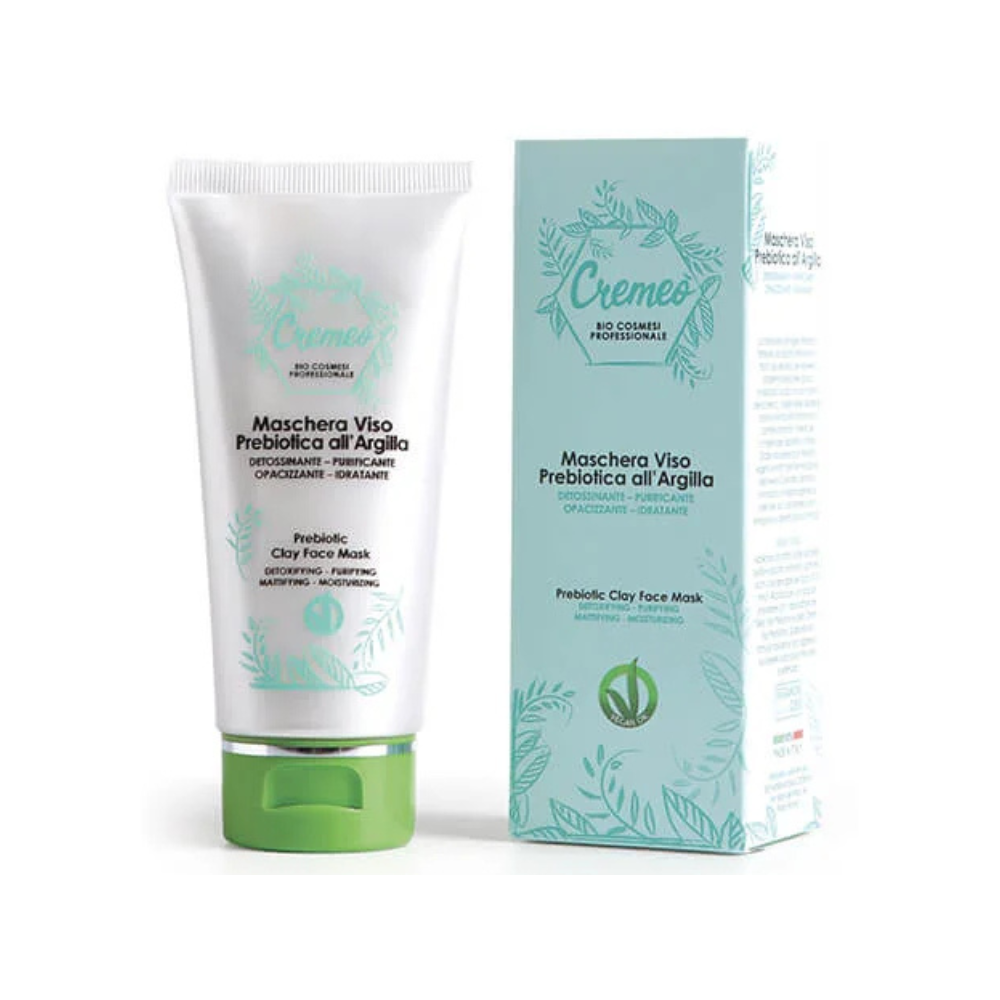 CREMEO MASCHERA VISO ALL'ARGILLA PREBIOTICA ML 75