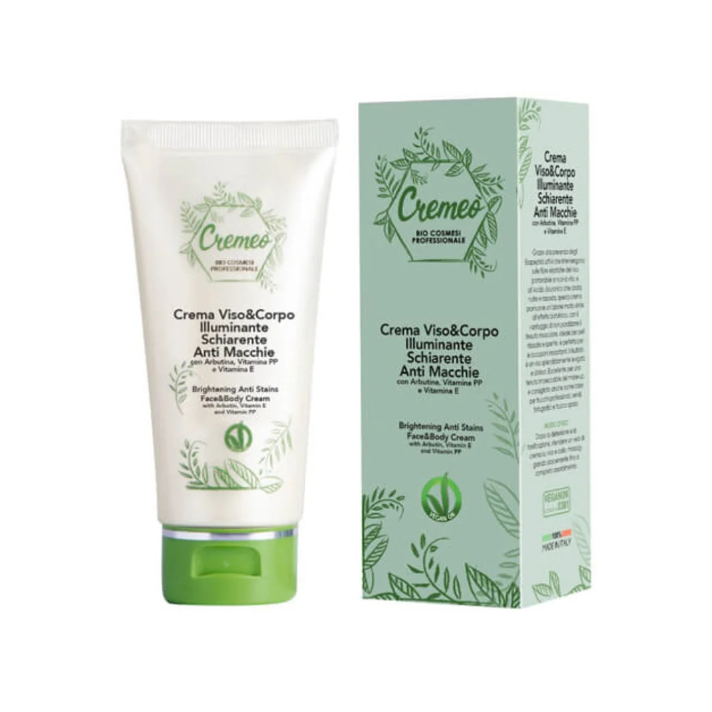 CREMEO CREMA VISO/CORPO ILLUMINANTE SCHIARENTE ANTI MACCHIE ML 75