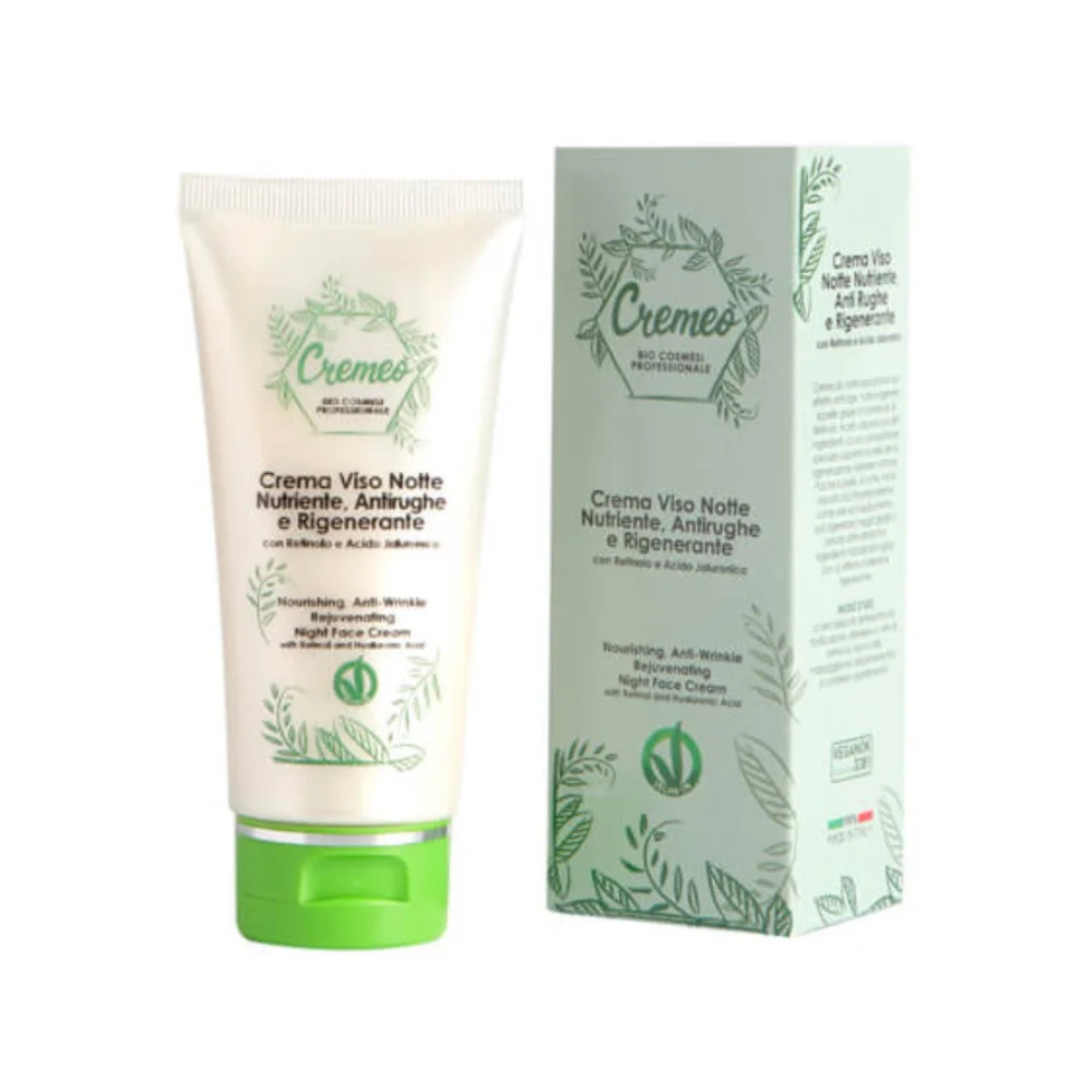 CREMEO CREMA VISO NOTTE NUTRIENTE, ANTI RUGHE RIGENERANTE ML 75